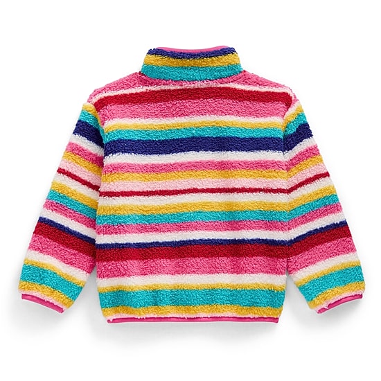 North Pole Trading Co. Womens Long Sleeve Sherpa Sweatshirt