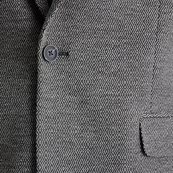 J. Ferrar 360 Stretch Diamond Mens Geometric Slim Fit Sport Coat