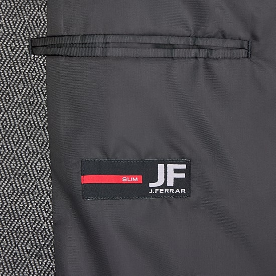 J. Ferrar 360 Stretch Diamond Mens Geometric Slim Fit Sport Coat