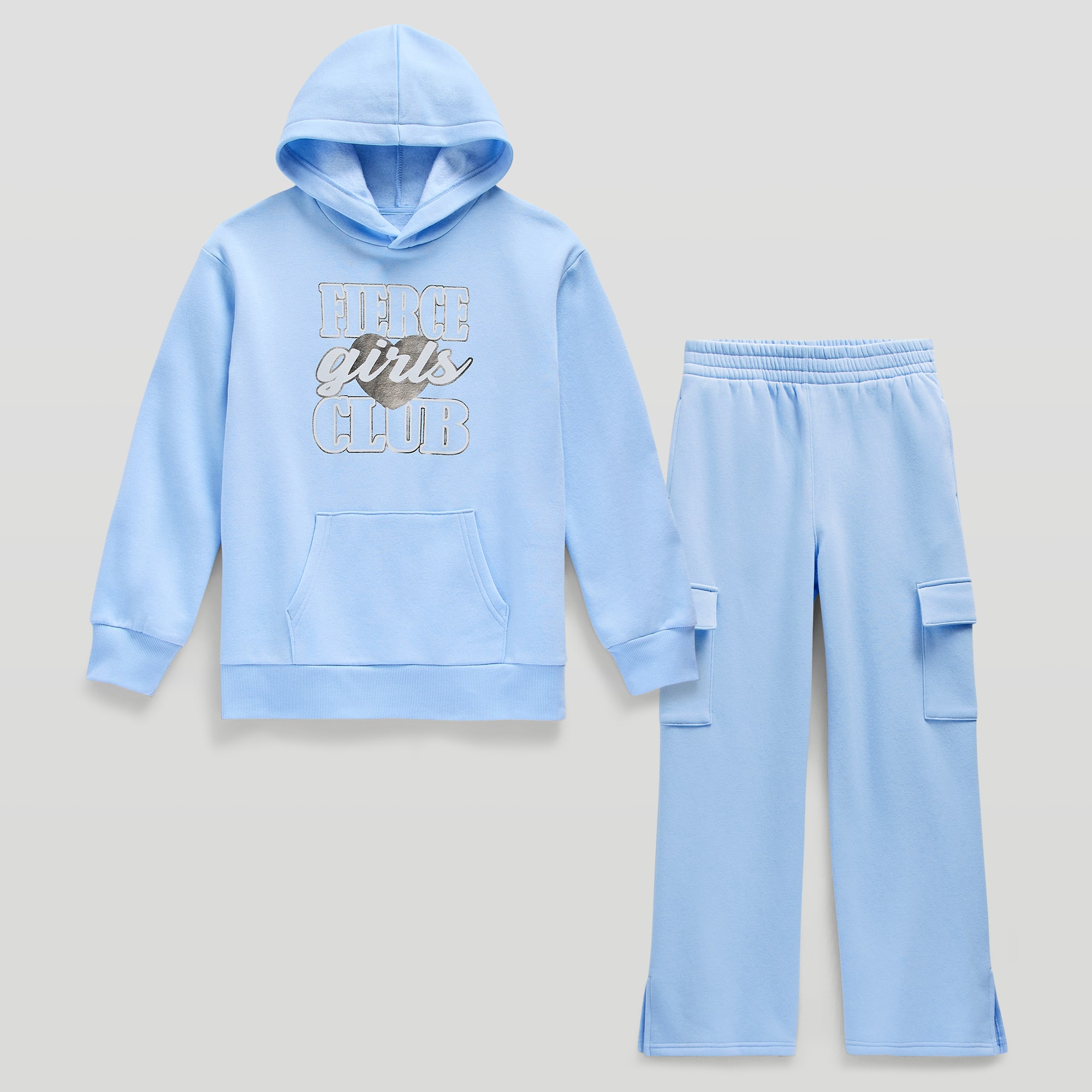 Xersion Little & Big Kid Girls Fleece 2-pc. Pant Set