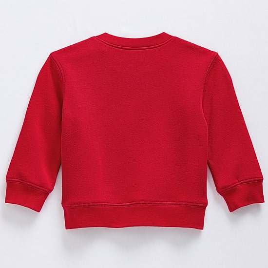 Okie Dokie Baby Unisex Crew Neck Fleece Long Sleeve Sweatshirt
