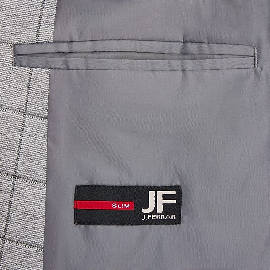 J. Ferrar 360 Stretch Mens Plaid Slim Fit Sport Coat