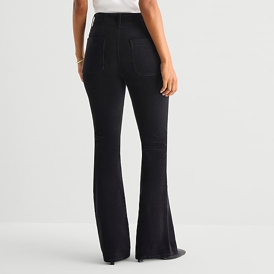 A.N.A Womens Highest Rise Flare Corduroy Pant