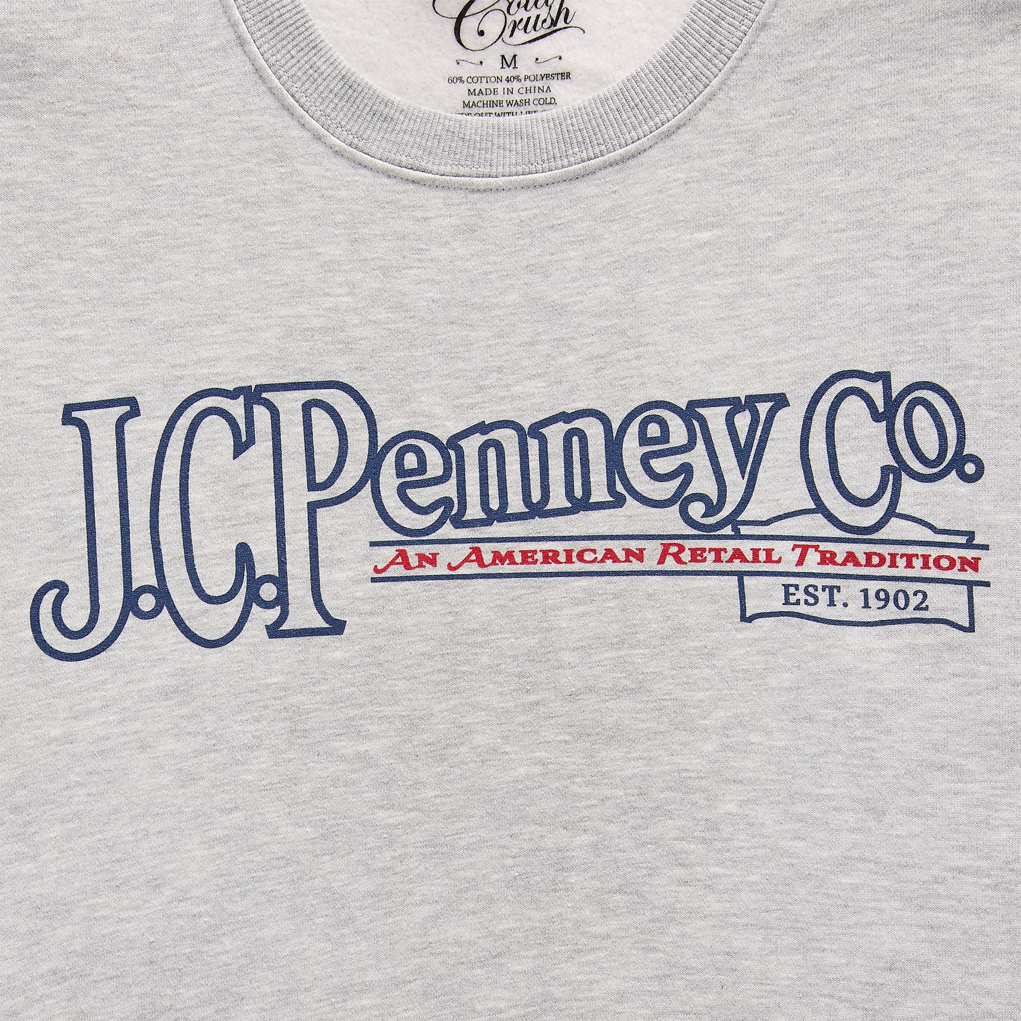 Jcp Crewneck Womens Juniors Crew Neck Long Sleeve Sweatshirt