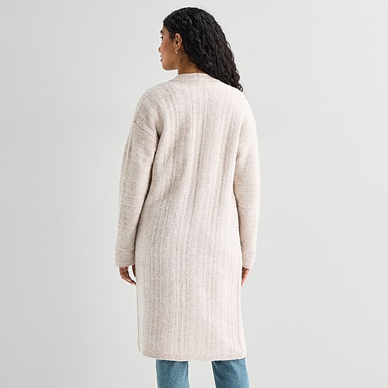 A.N.A Womens V Neck Long Sleeve Cardigan