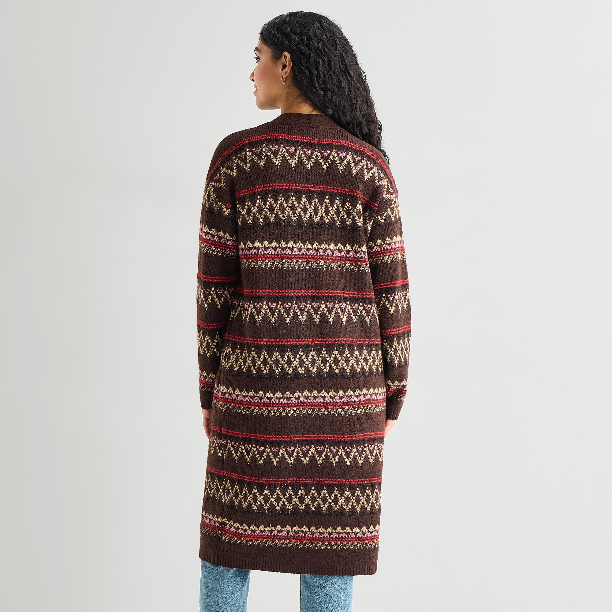 A.N.A Womens V Neck Long Sleeve Open Front Cardigan