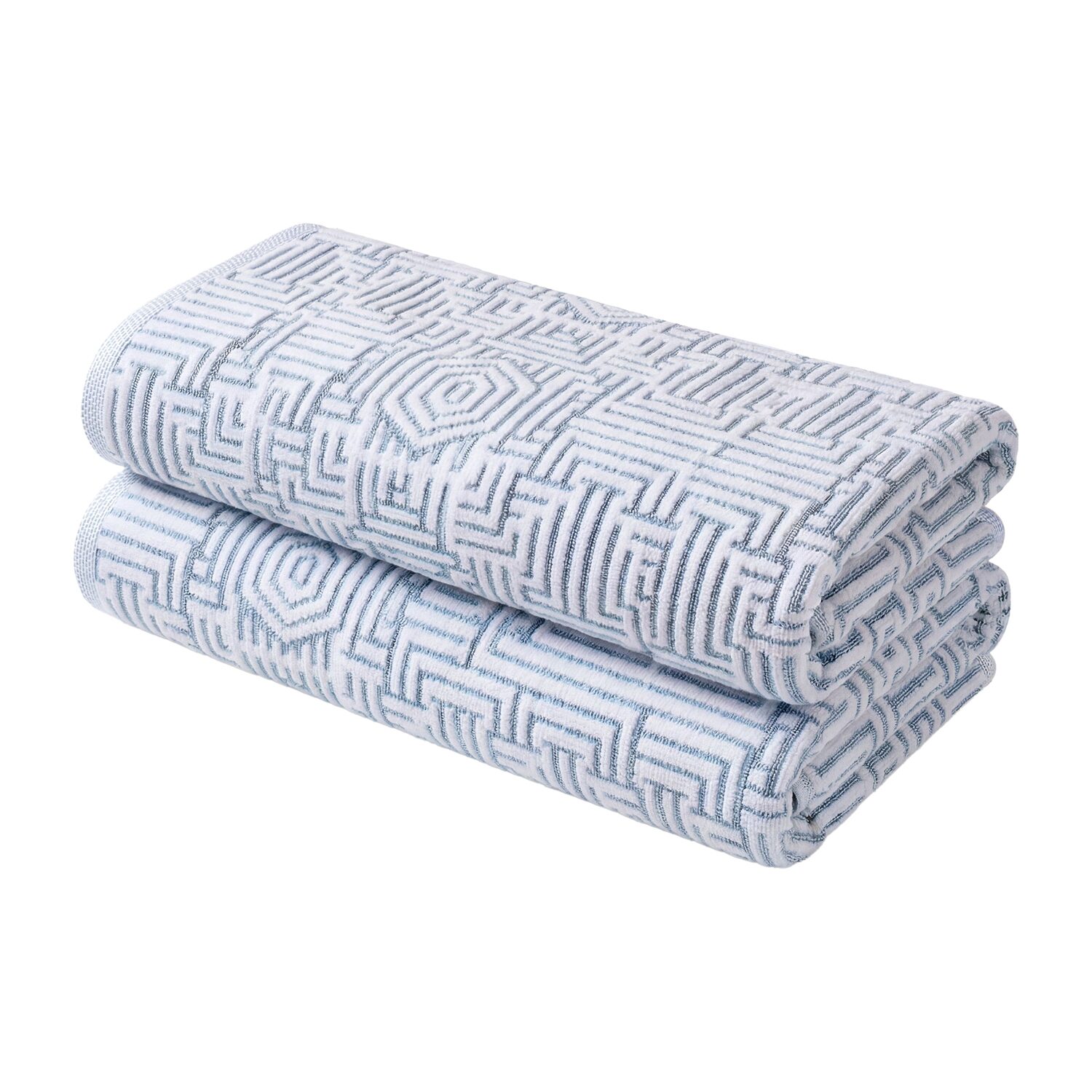 SUPERIOR® Jasper Collection | 100% Cotton 3-pc. Quick Dry Jacquard Bath Towel