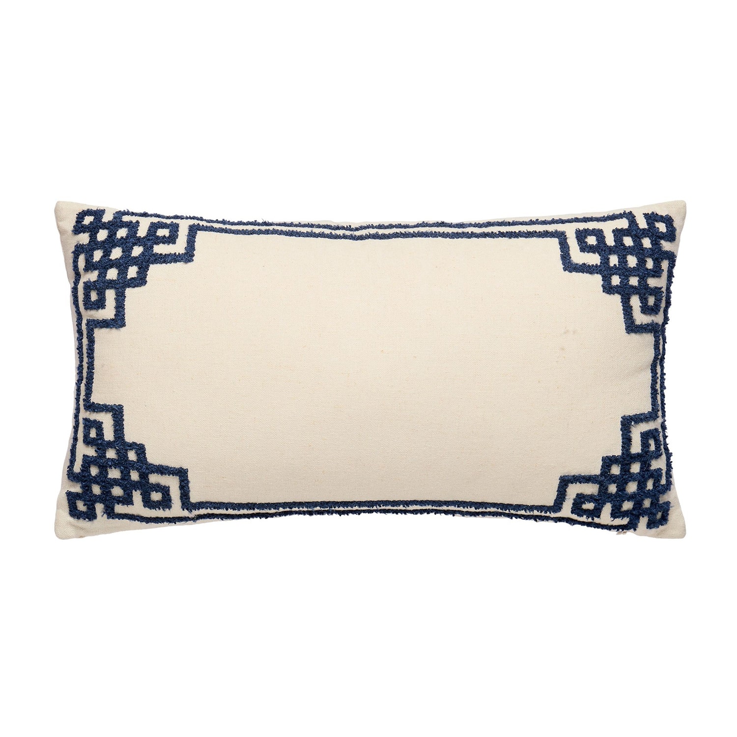 Dee Ocleppo Embroidered Geo Rectangular Throw Pillow