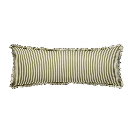 spartina 449 Japonica Bird Stripe Rectangular Throw Pillow