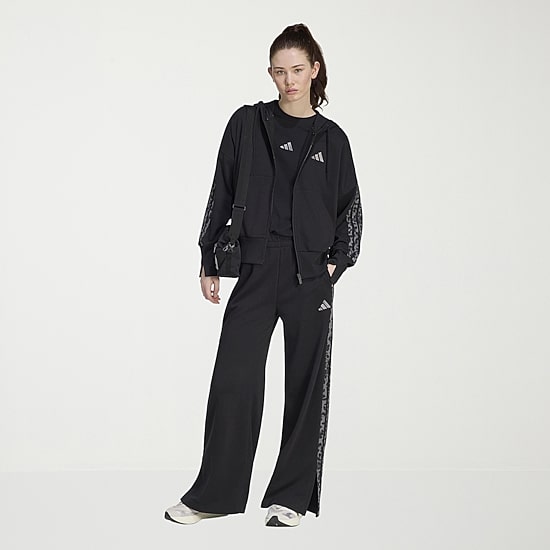 adidas Womens Long Sleeve Zipper Active Hoodie