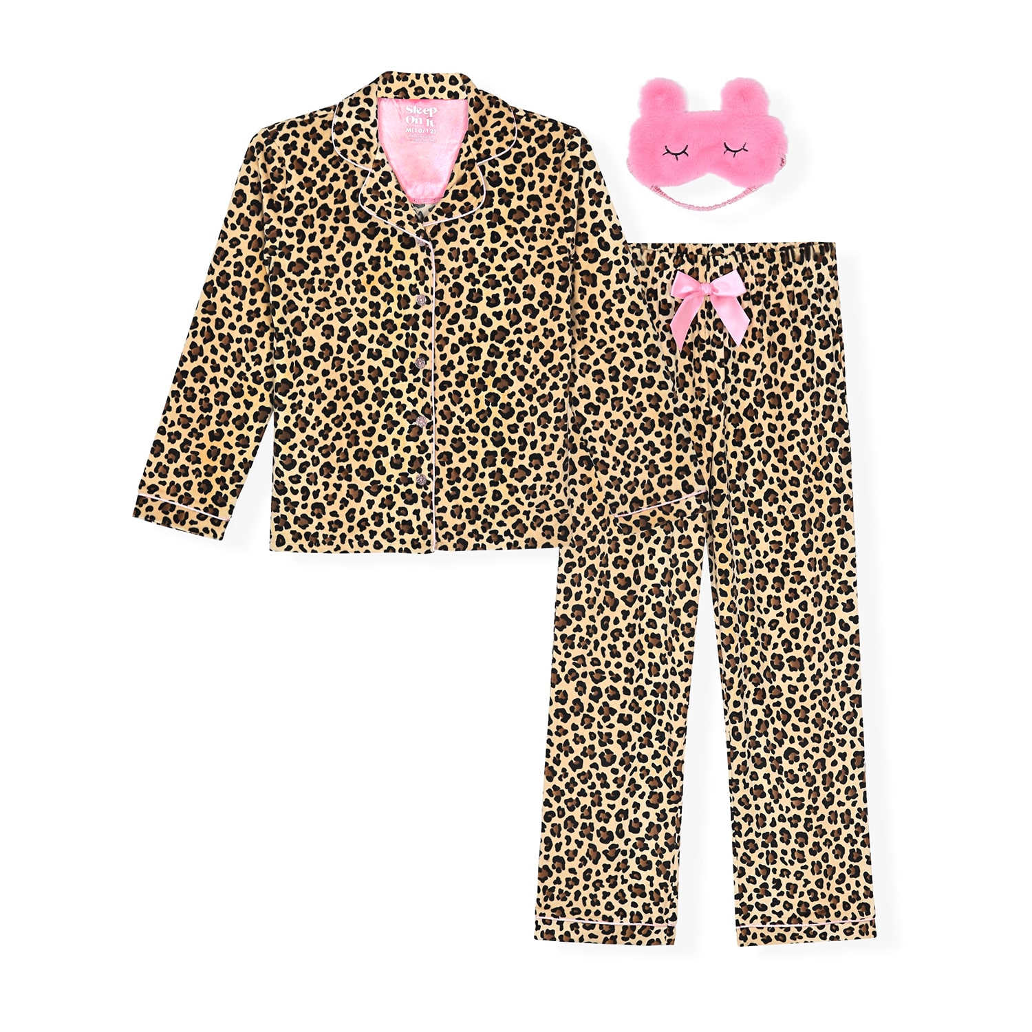 Sleep On It Little & Big Kid Girls Long Sleeve 2-pc. Pajama Set