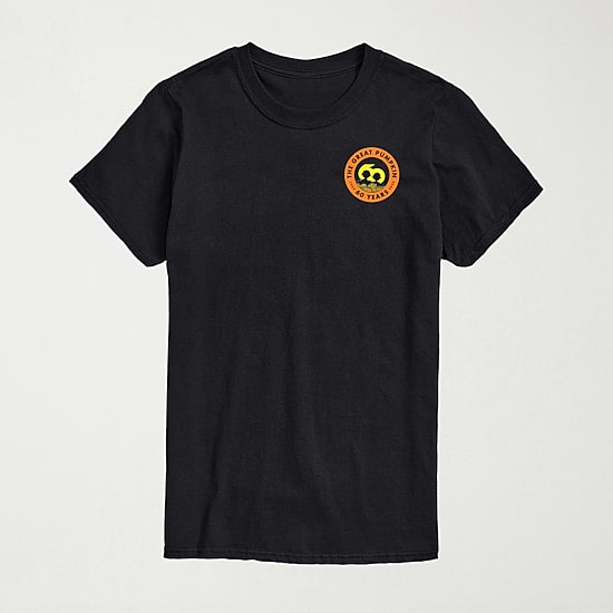 Great Pumpkin 60th Halloween Mens Crew Neck Short Sleeve Regular Fit Peanuts Big and Tall Graphic T-Shirt