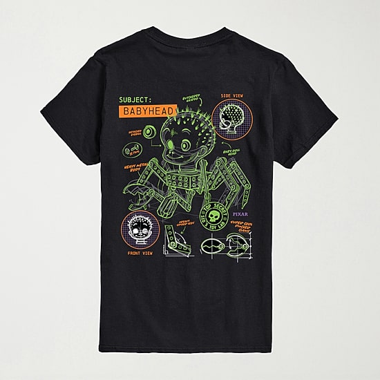 Sids Toy Lab Spider Blue Print Mens Crew Neck Short Sleeve Regular Fit Toy Story Big and Tall Graphic T-Shirt