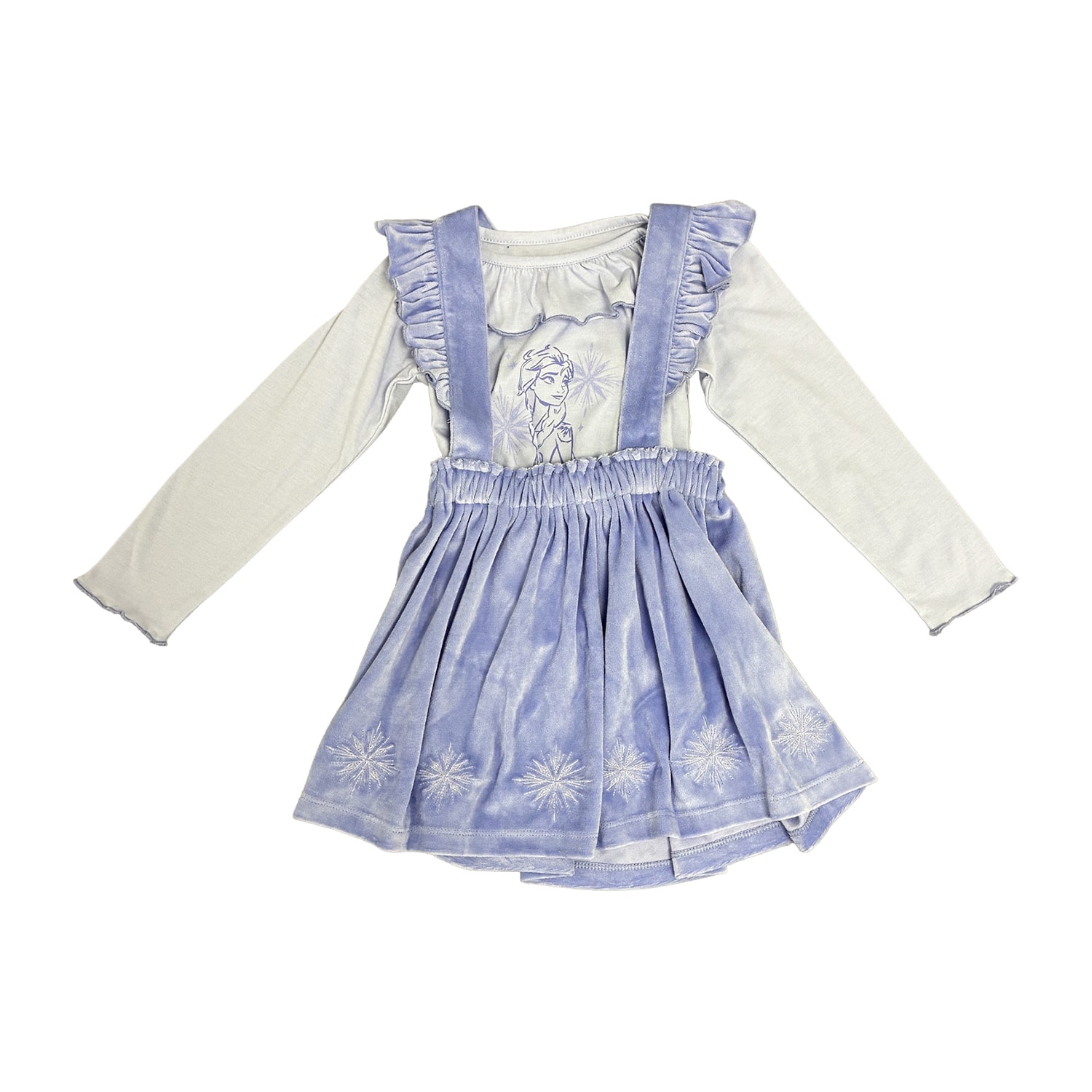 Girls Fitted Frozen 2-pc. Dress Set