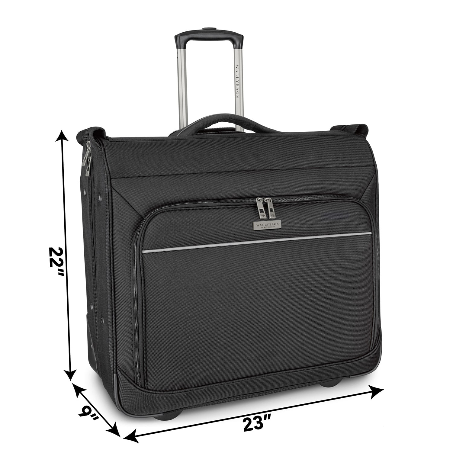 Wallybags Tufton Wheeled Garment Bag