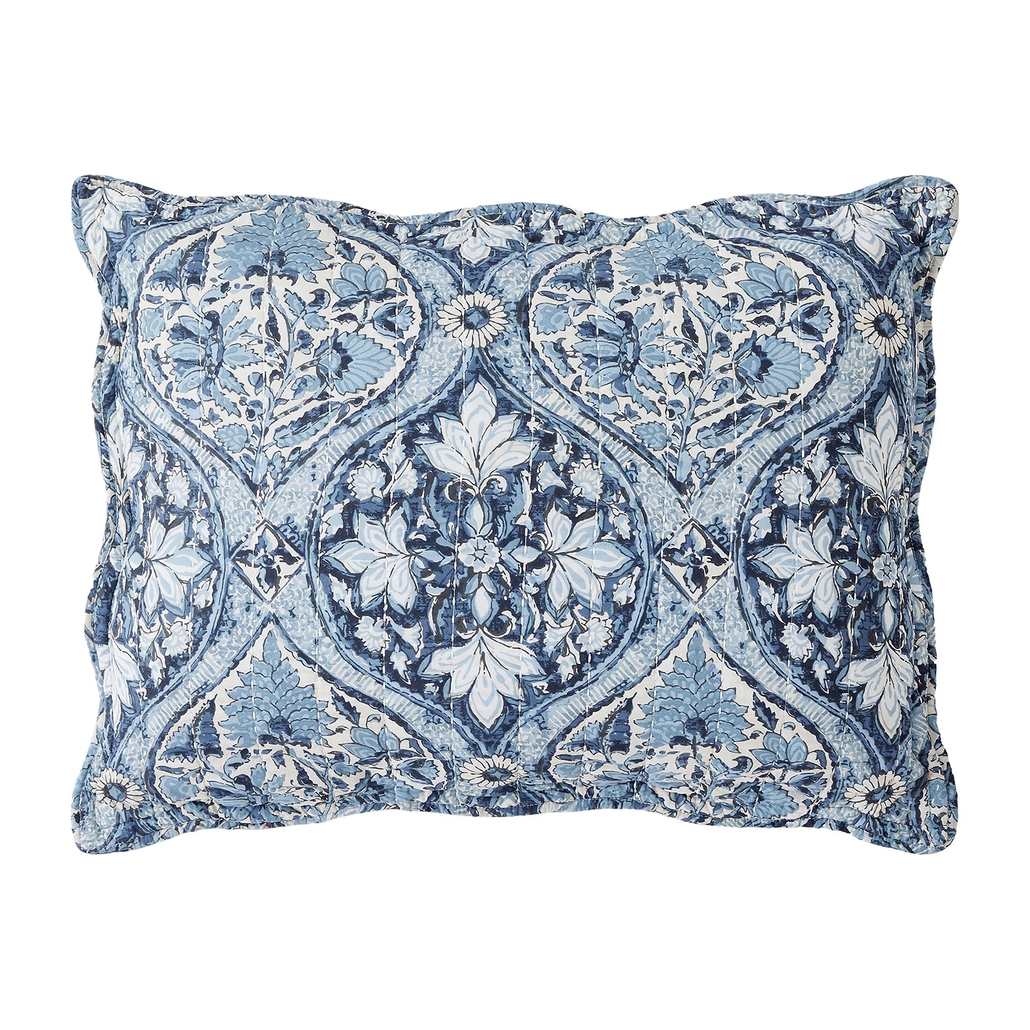spartina 449 Japonica Cartouche 3-pc. Reversible Quilt Set