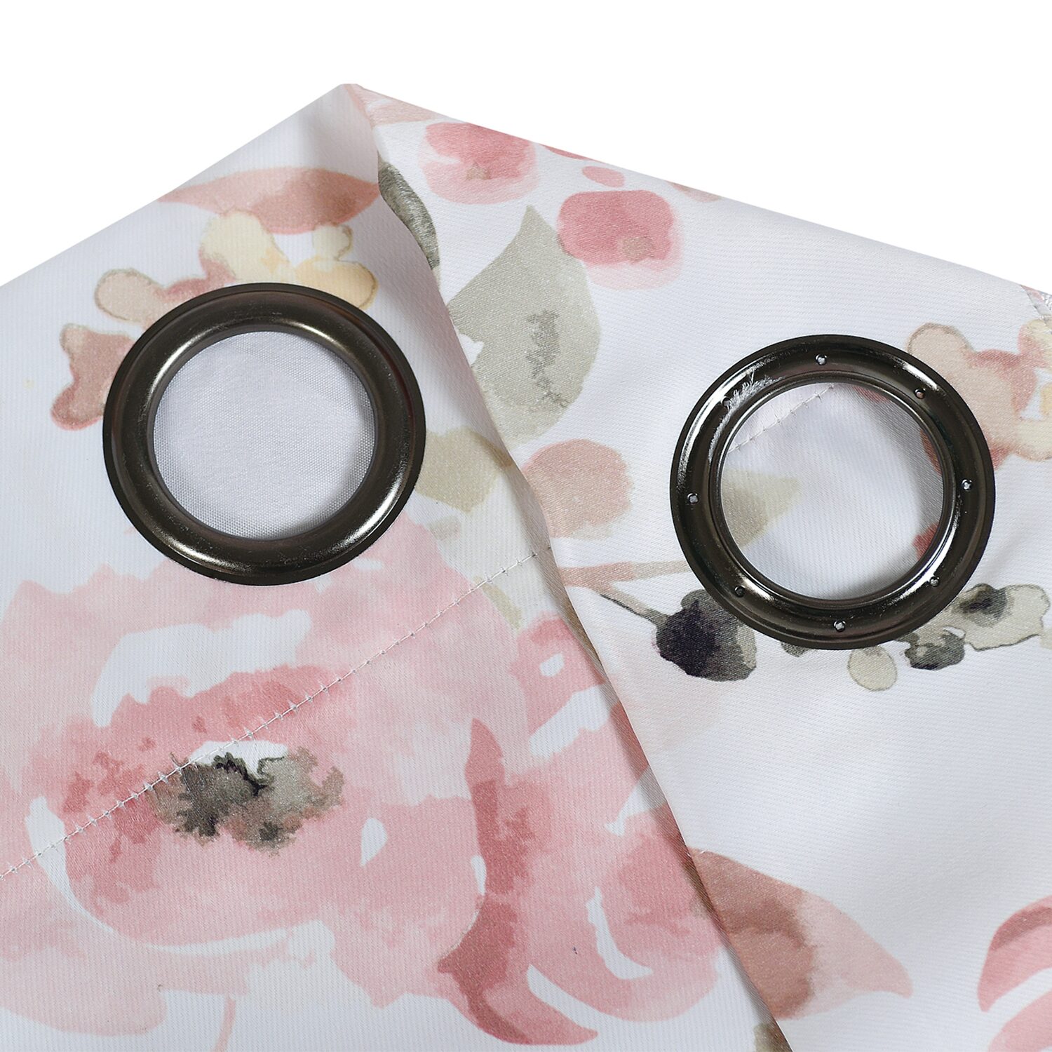 Regal Home Oliver Printed Grommet Top Blackout Set of 2 Curtain Panel