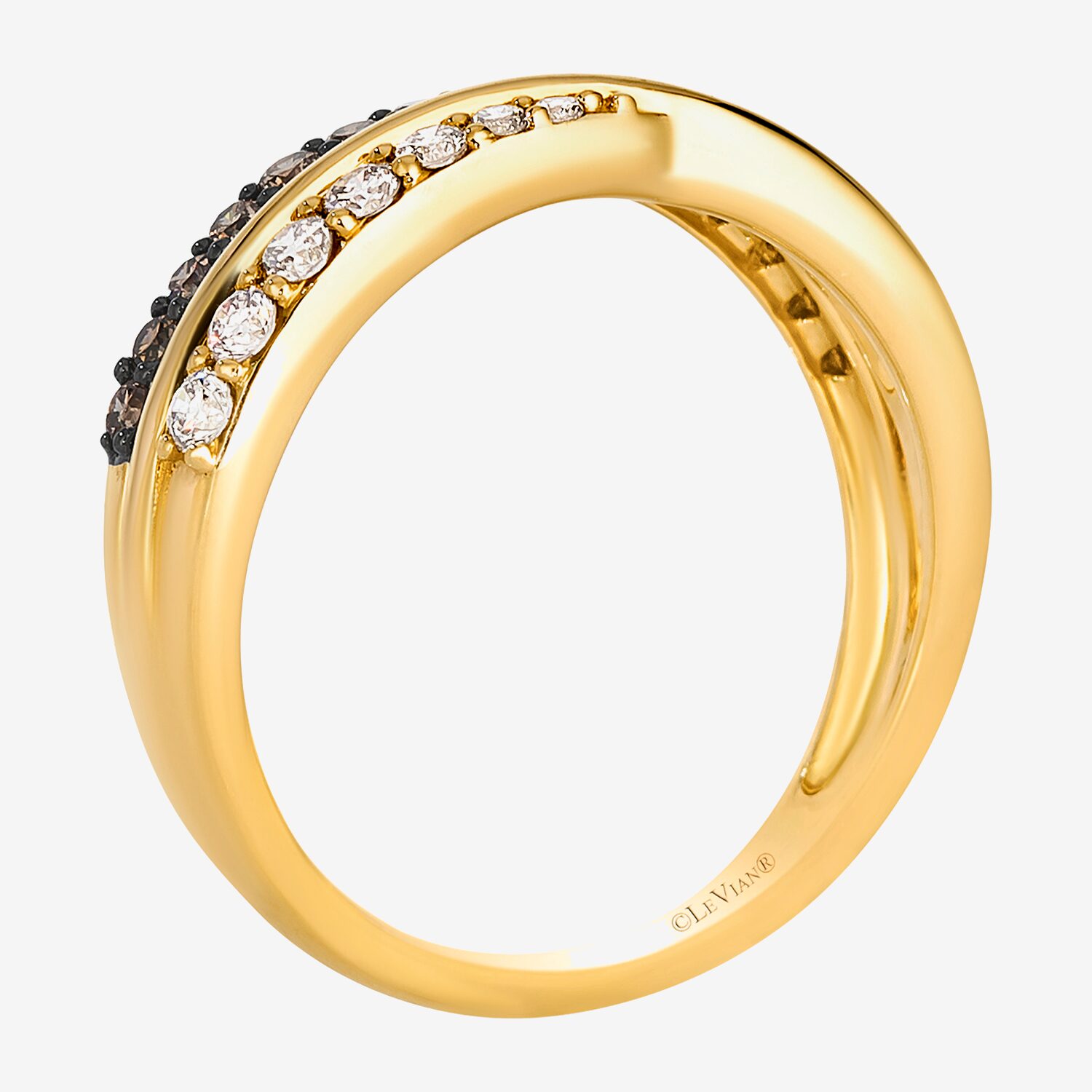 Le Vian Grand Sample Sale Le Vian Grand Sample Sale Limited Quantities! Womens 1/2 CT. T.W. Natural Brown Diamond 14K Gold Band