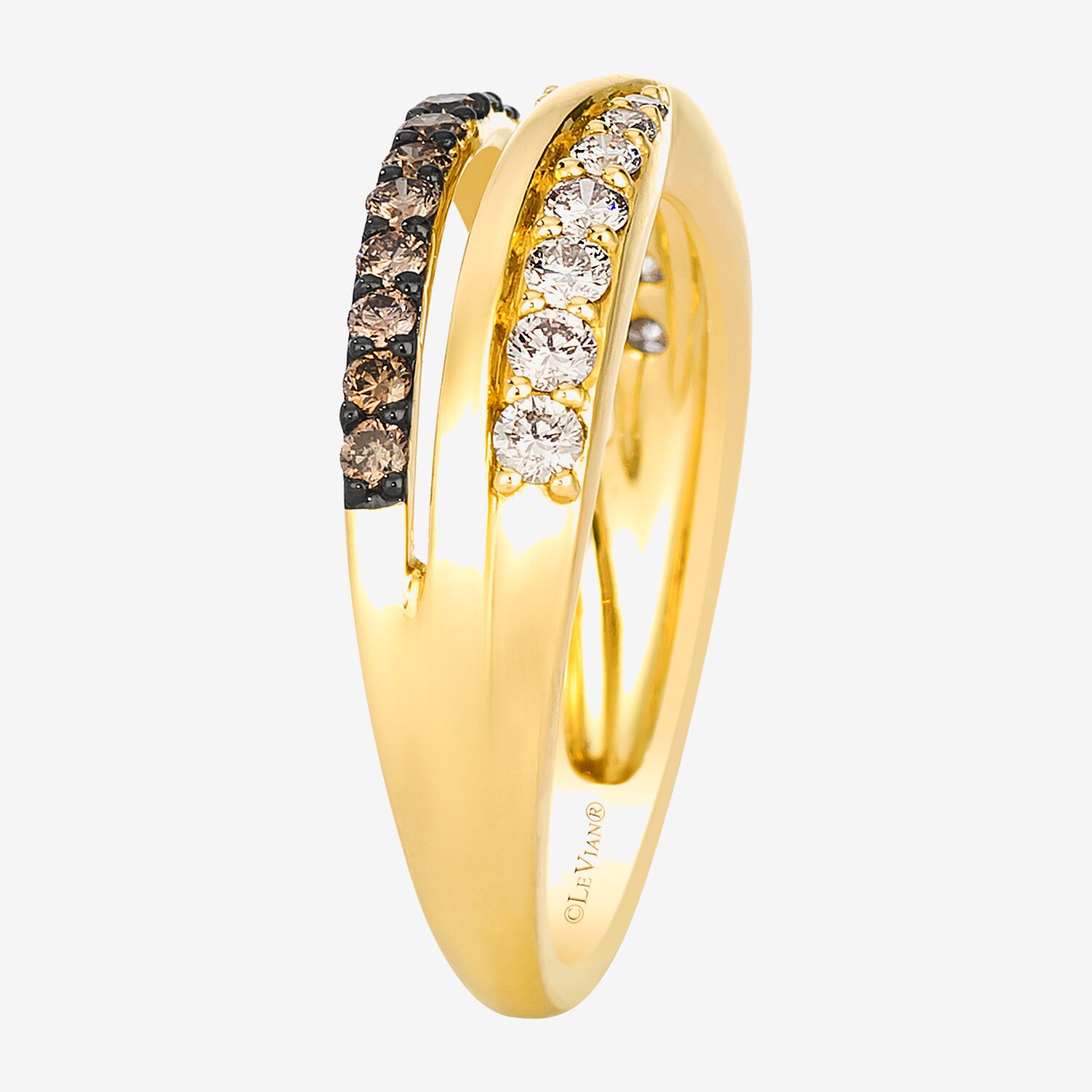 Le Vian Grand Sample Sale Le Vian Grand Sample Sale Limited Quantities! Womens 1/2 CT. T.W. Natural Brown Diamond 14K Gold Band