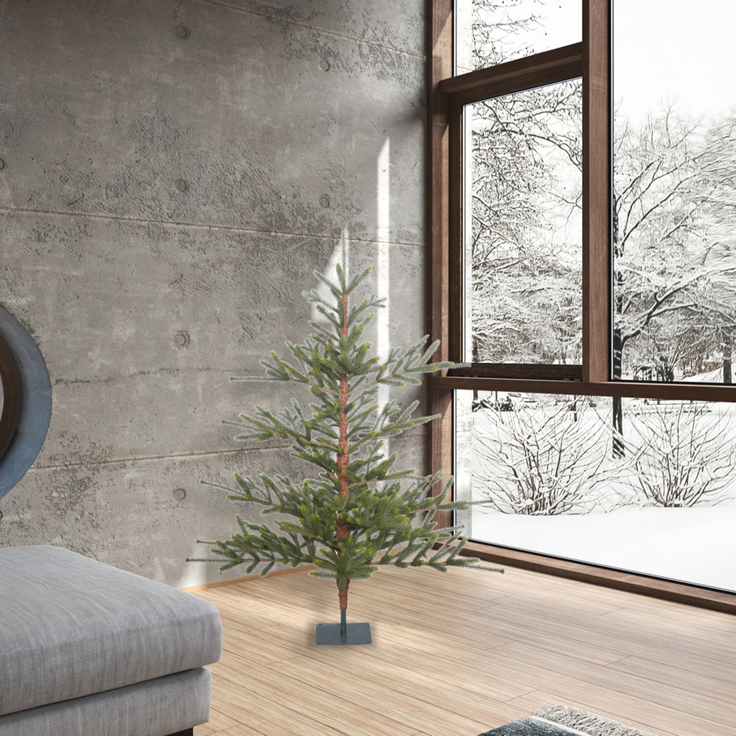 5' Pine Artificial Christmas Tree