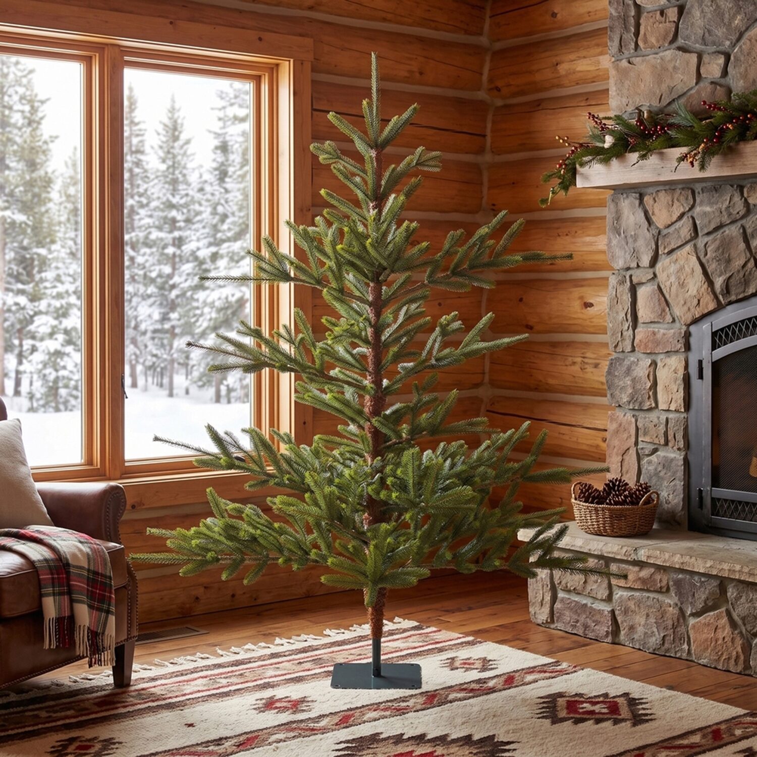 5' Pine Artificial Christmas Tree