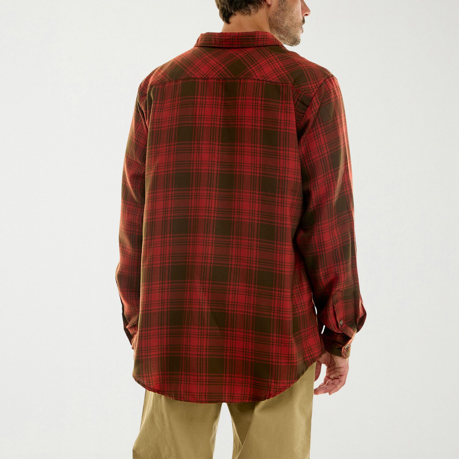Hallstatt® Mens Long Sleeve Regular Fit Flannel Shirt