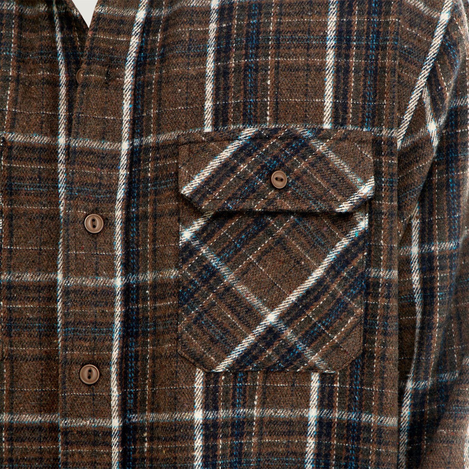 Hallstatt Workwear Mens Long Sleeve Regular Fit Flannel Shirt