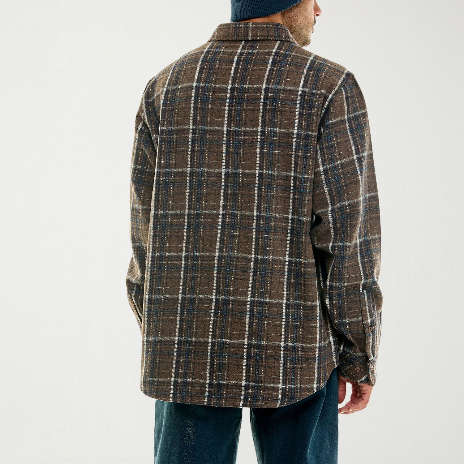 Hallstatt Workwear Mens Long Sleeve Regular Fit Flannel Shirt
