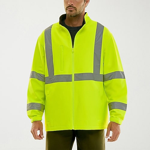 Hallstatt Workwear Mens Midweight Work Jacket In Yellow