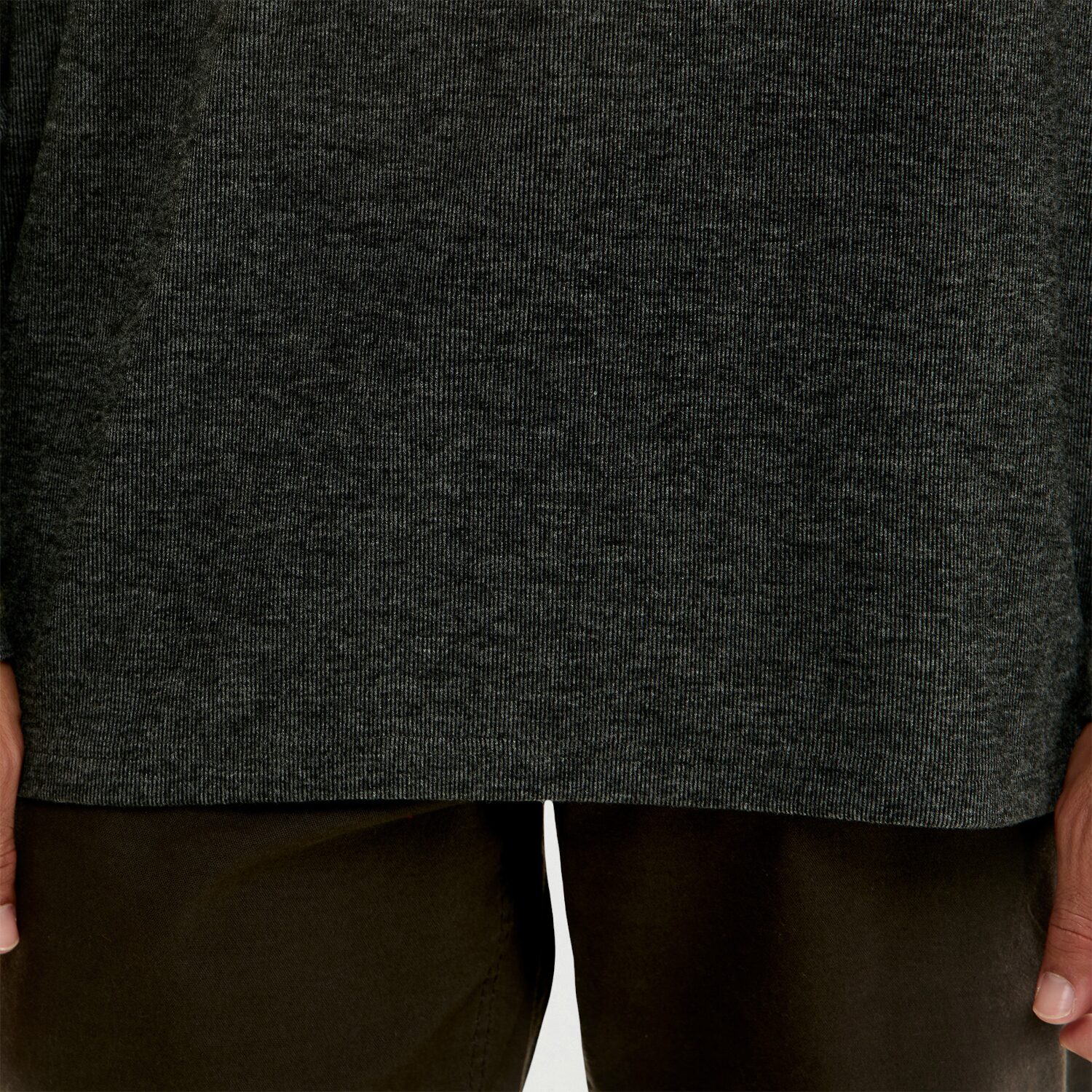 Hallstatt® Mens Mock Neck Long Sleeve Quarter-Zip Pullover