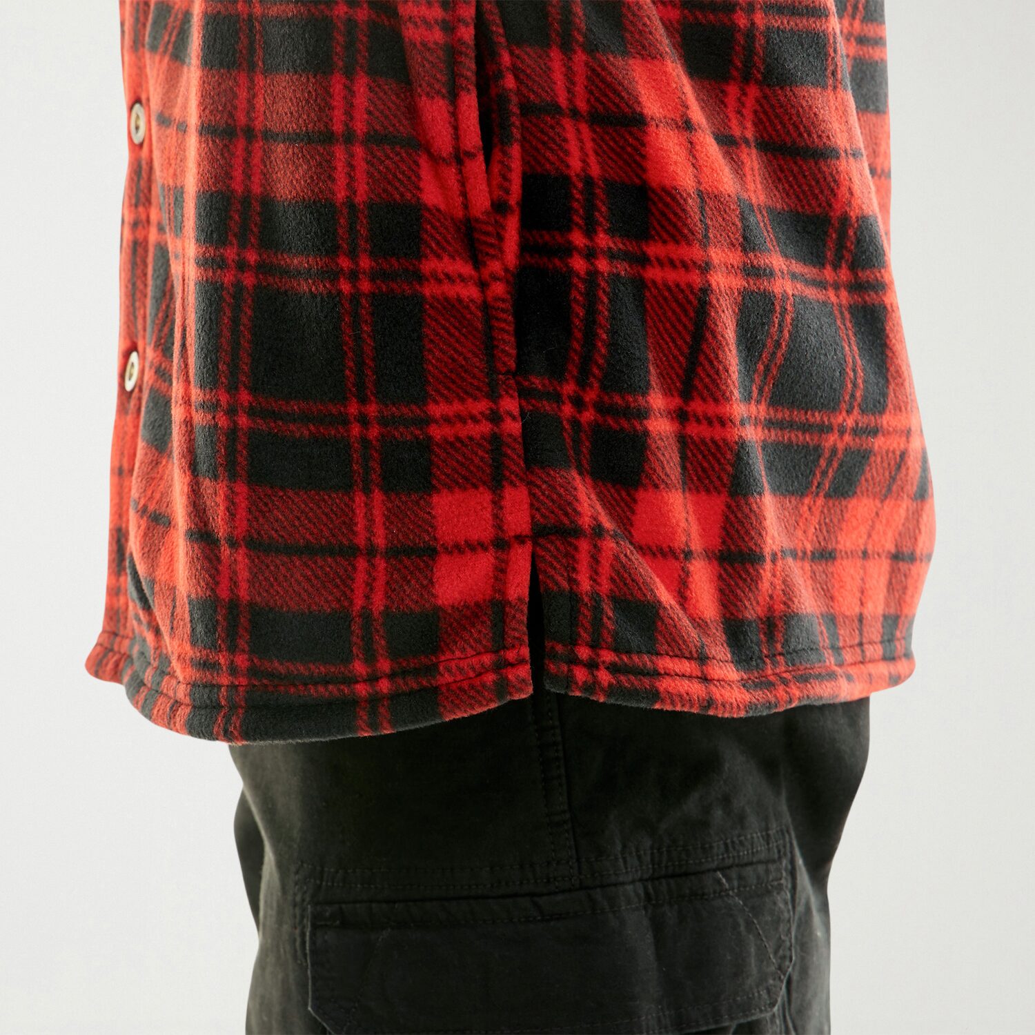Hallstatt Workwear Mens Hooded Sherpa Lined Midweight Work Jacket