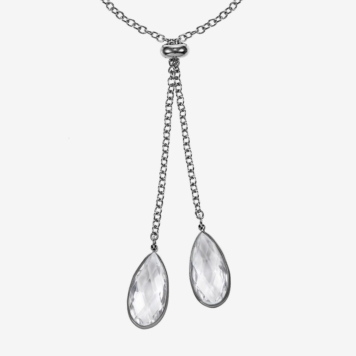 Liz Claiborne Womens 20 Inch Y Necklace