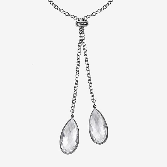 Liz Claiborne Womens 20 Inch Y Necklace