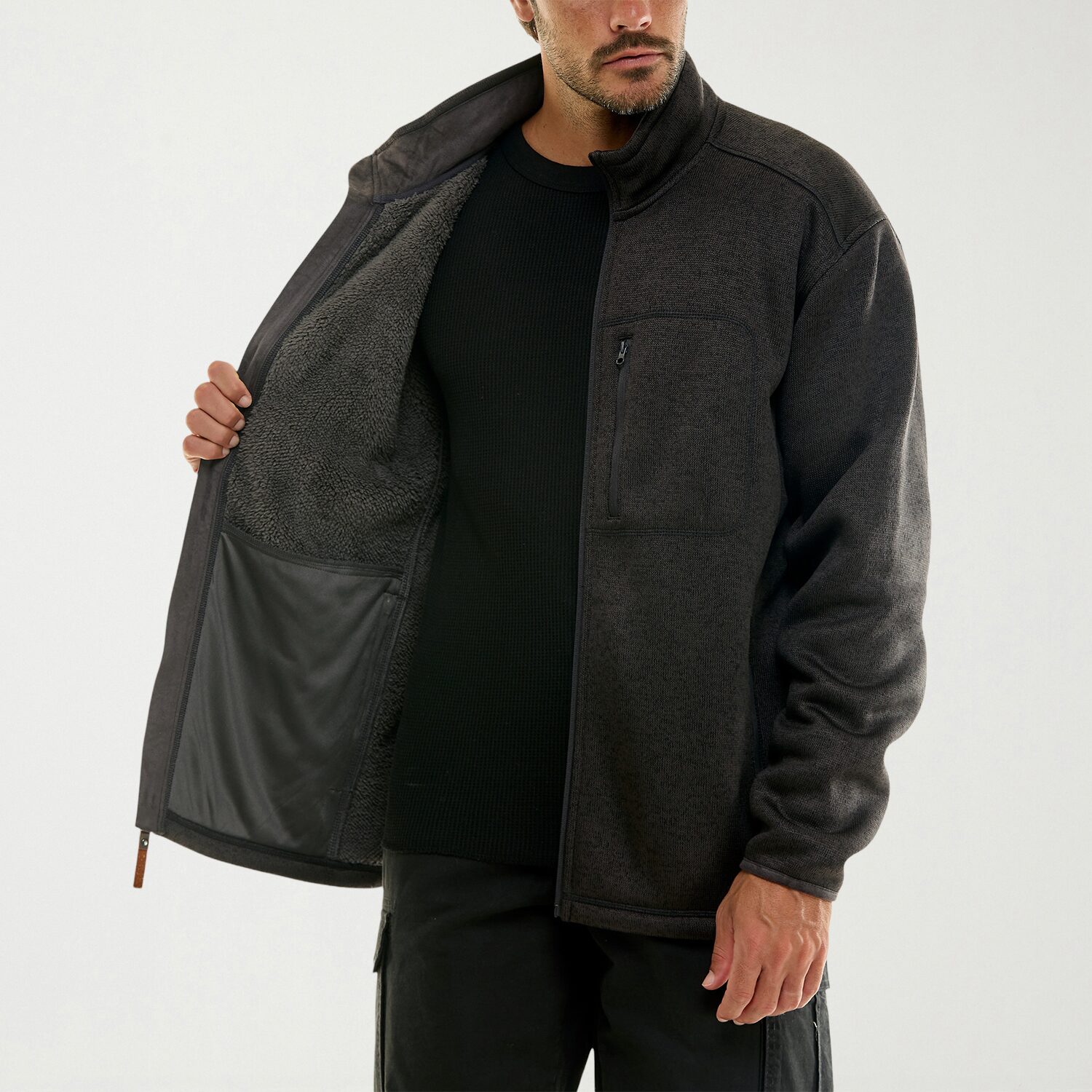 Hallstatt Workwear Mens Sherpa Lined Midweight Jacket