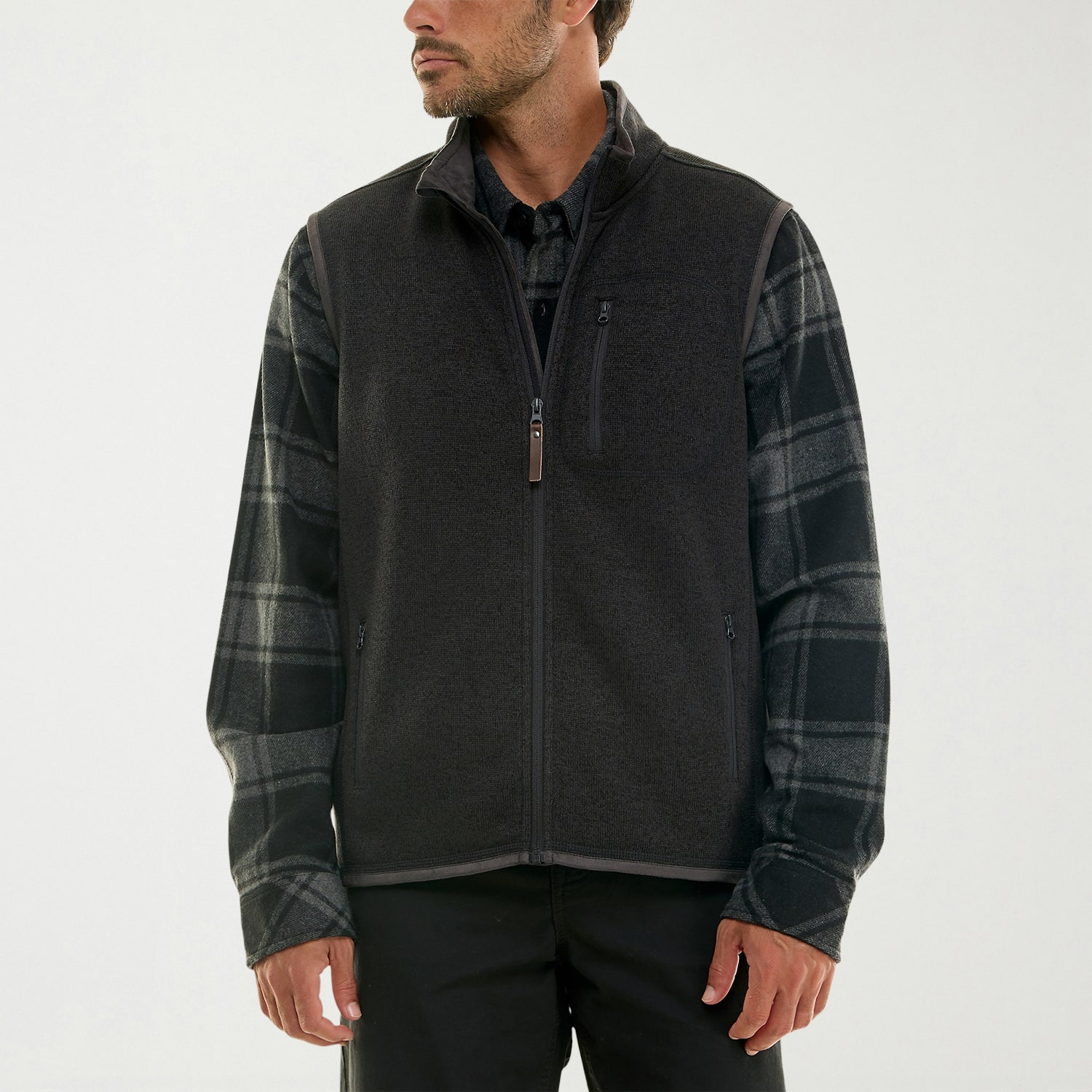 Hallstatt Workwear Mens Midweight Fleece Vest