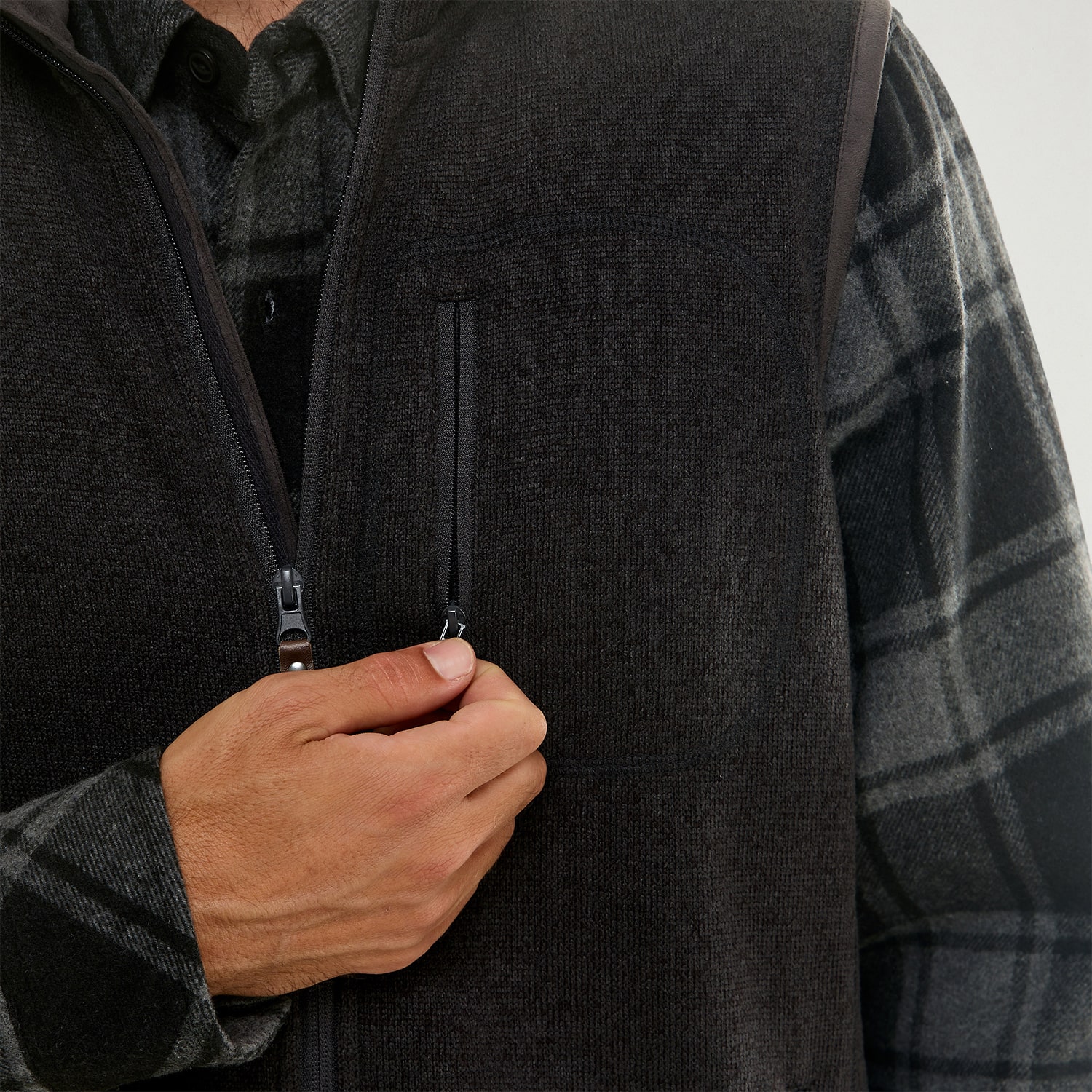 Hallstatt Workwear Mens Midweight Fleece Vest