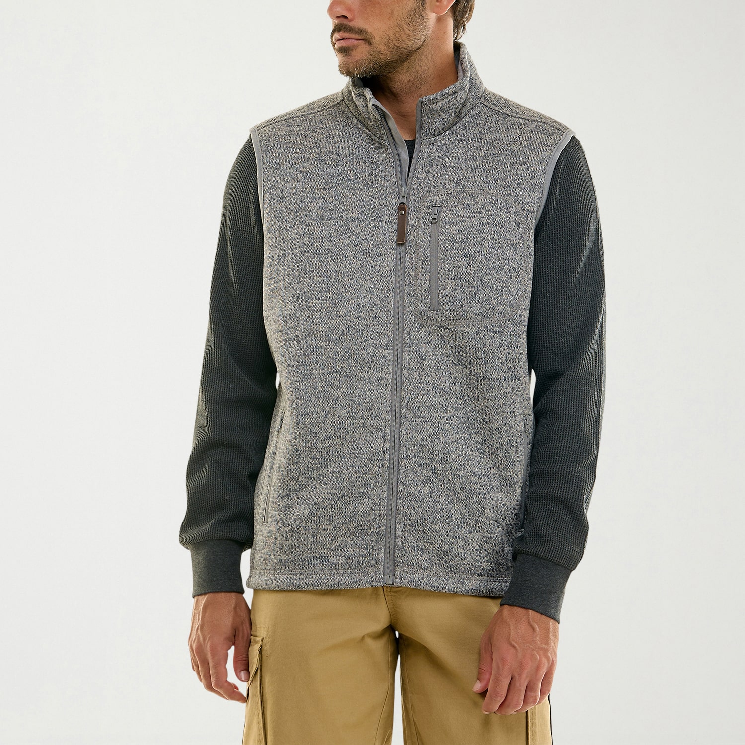 Hallstatt Workwear Mens Midweight Fleece Vest