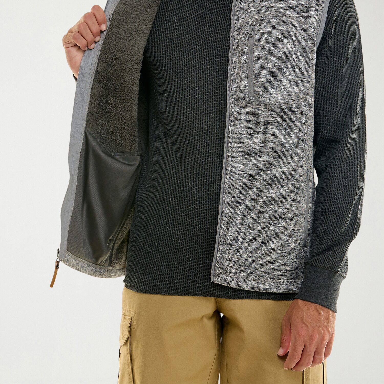 Hallstatt Workwear Mens Midweight Fleece Vest