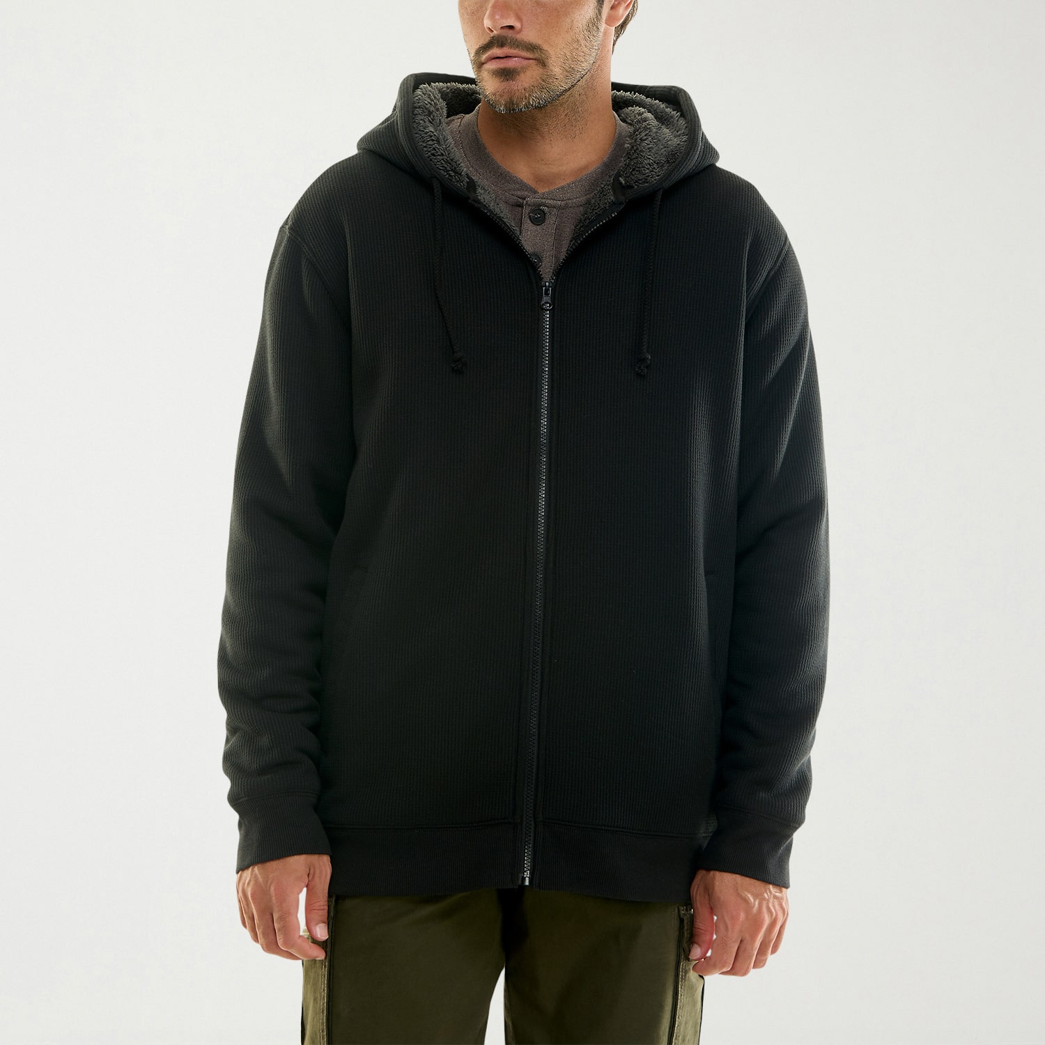 Hallstatt Workwear Mens Hooded Midweight Work Jacket
