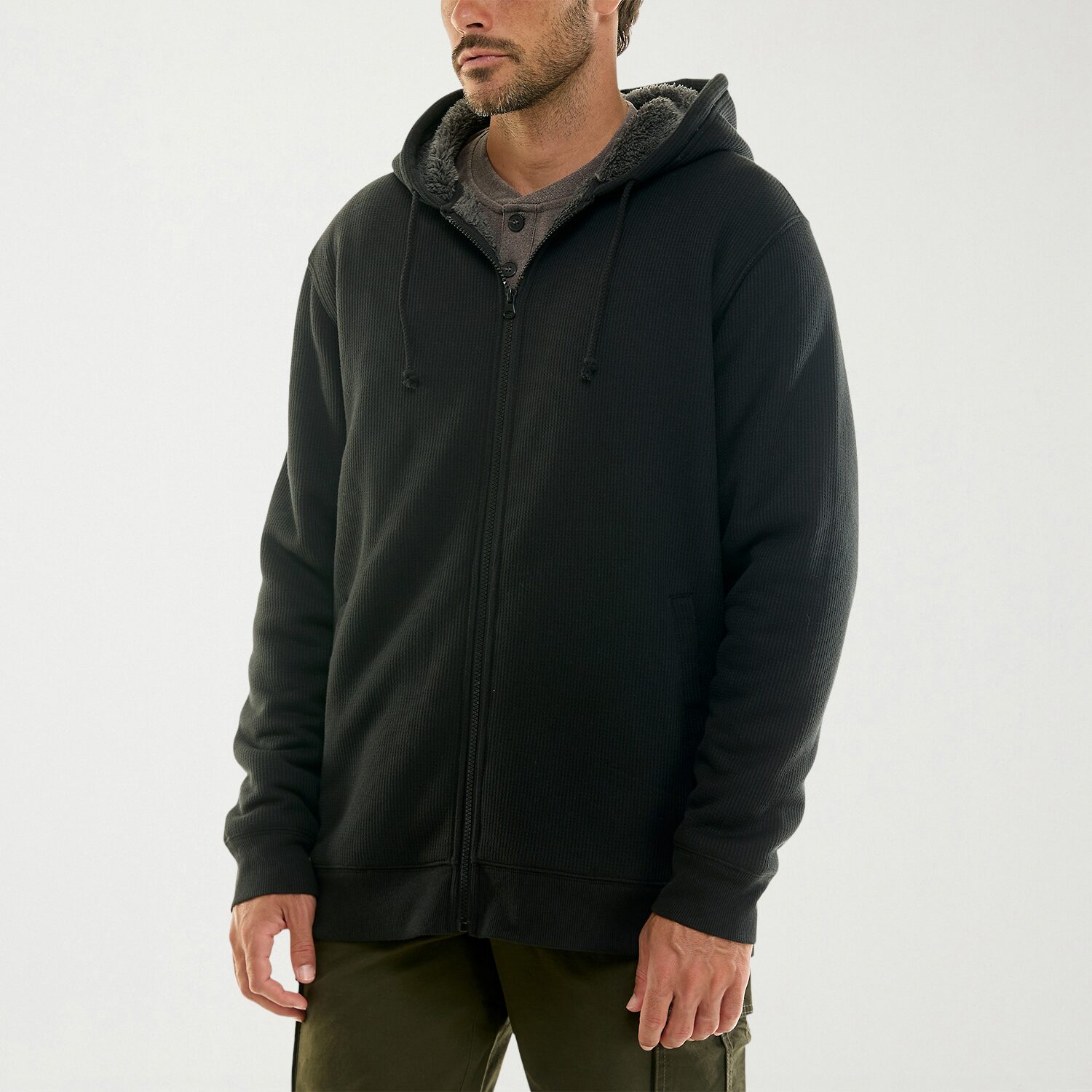 Hallstatt Workwear Mens Hooded Midweight Work Jacket