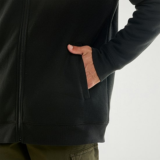 Hallstatt Workwear Mens Hooded Sherpa Lined Midweight Work Jacket