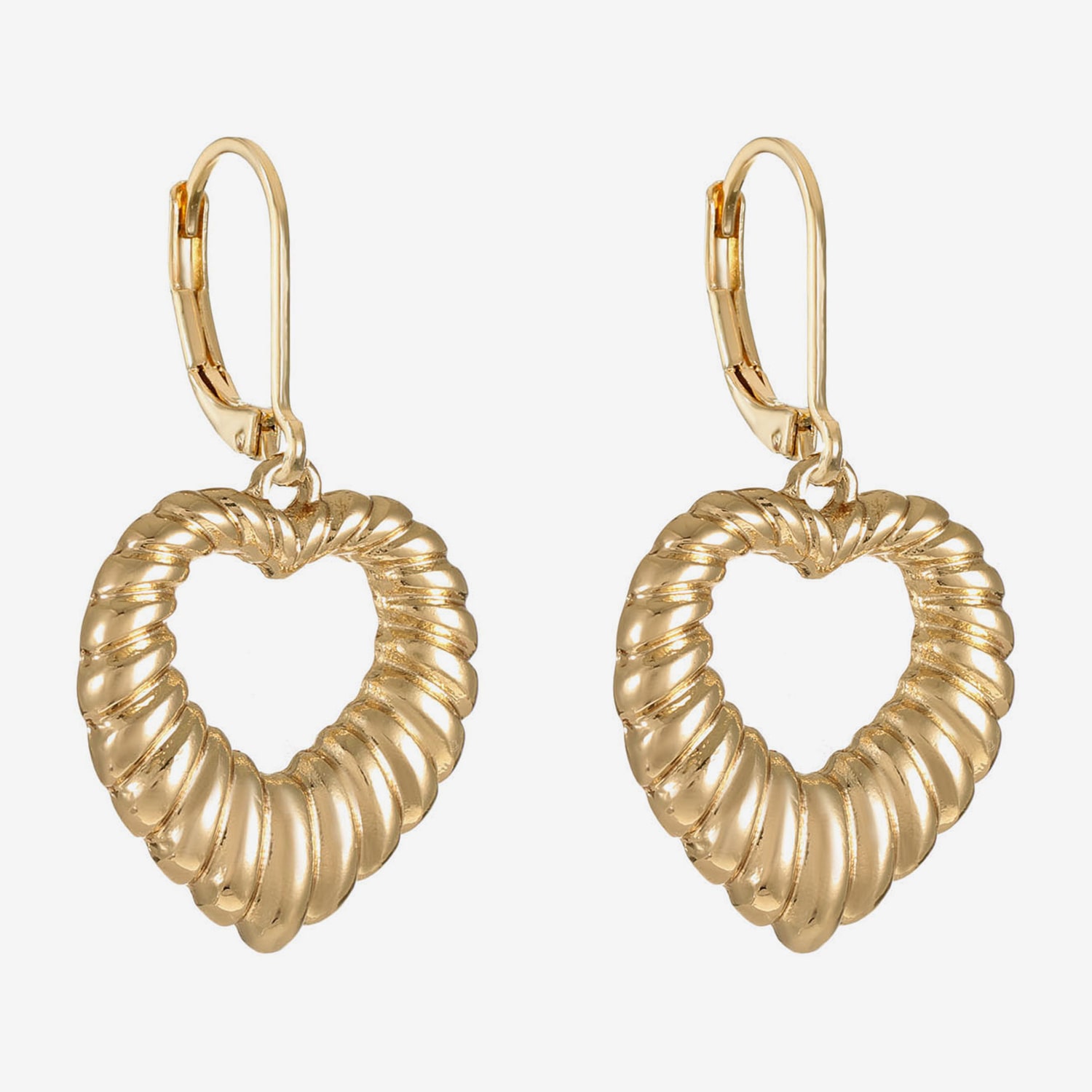 Monet Jewelry Womens Heart Drop Earrings