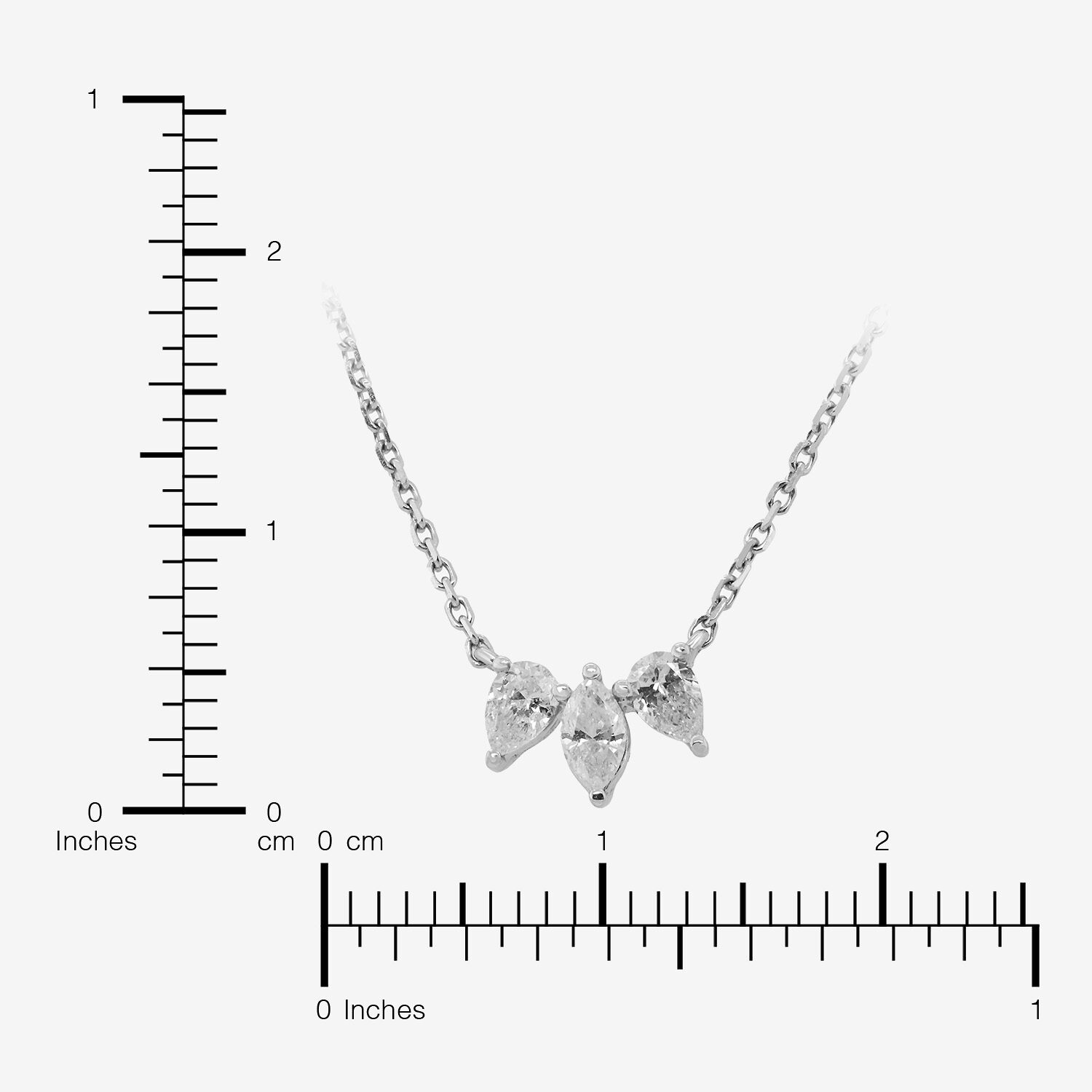 Limited Quantities! Womens 1/ CT. T.W. Natural White Diamond 10K Gold Inch Pendant Necklace