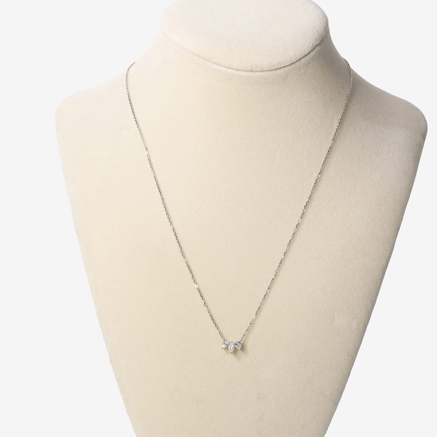 Limited Quantities! Womens 1/ CT. T.W. Natural White Diamond 10K Gold Inch Pendant Necklace