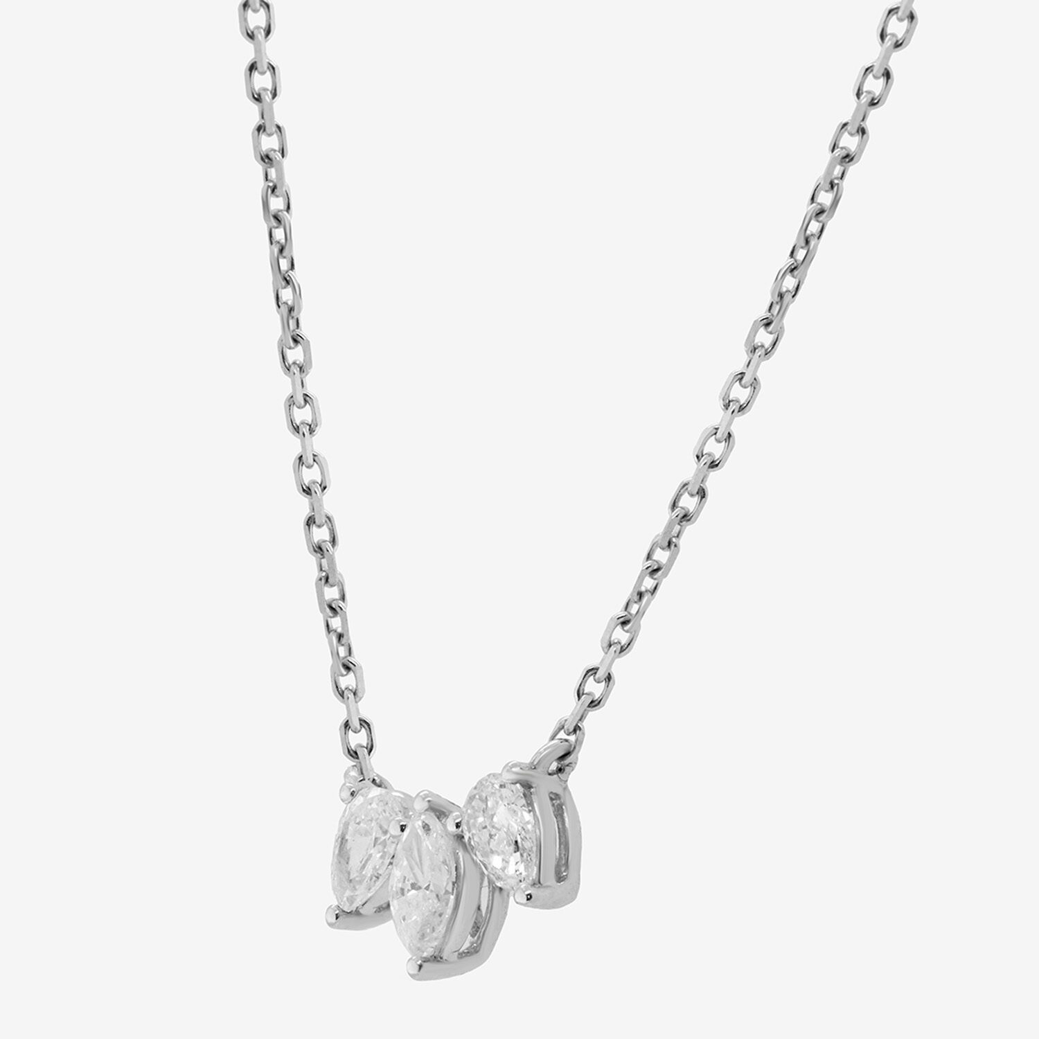 Limited Quantities! Womens 1/ CT. T.W. Natural White Diamond 10K Gold Inch Pendant Necklace