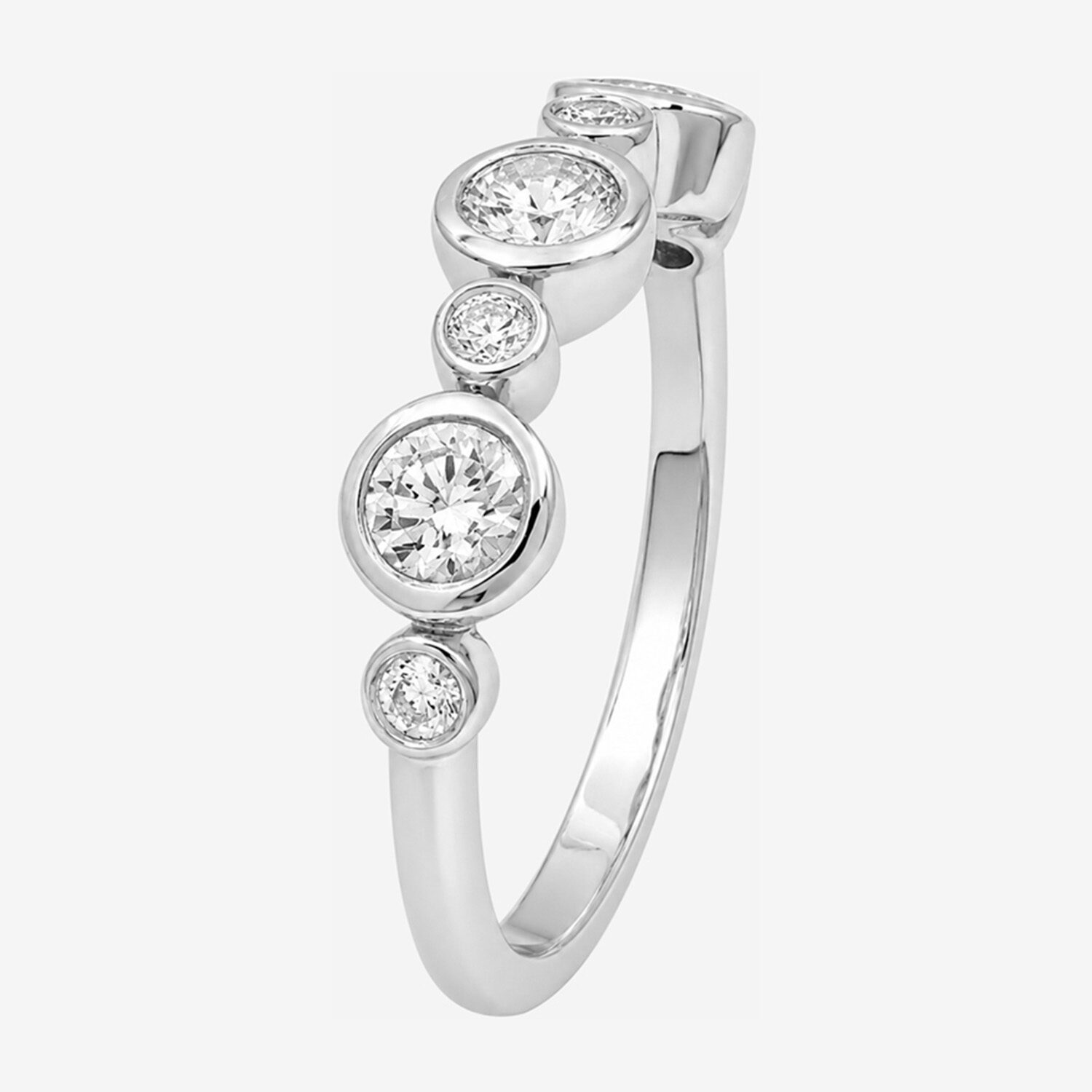 Limited Quantities! Womens 2.5MM 1 CT. T.W. Lab Grown White Diamond Sterling Silver Band