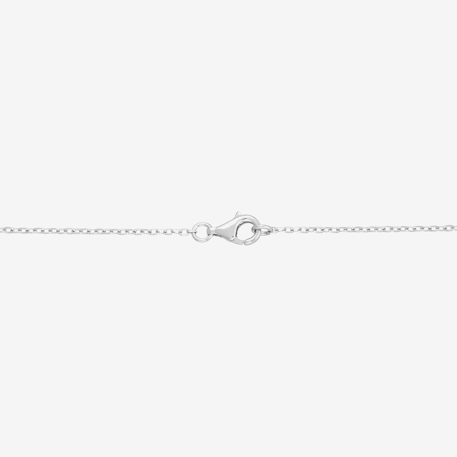 Womens Sterling Silver 18 Inch Cable Chain Necklace