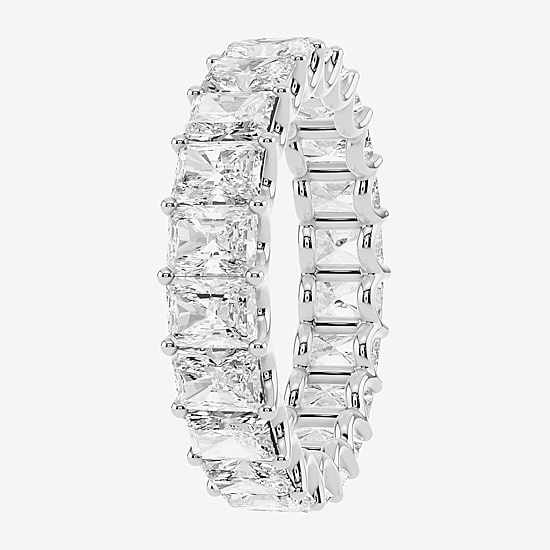 True Fit™ (F / Si2) Womens 5MM 5 CT. T.W. Lab Grown White Diamond 10K ...