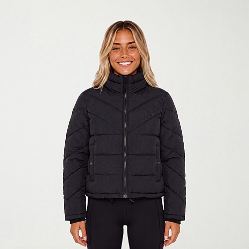 Volcom Winter Warmth Womens Midweight Jacket In Black