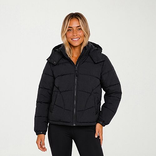 Volcom Winter Warmth Womens Heavyweight Jacket In Black